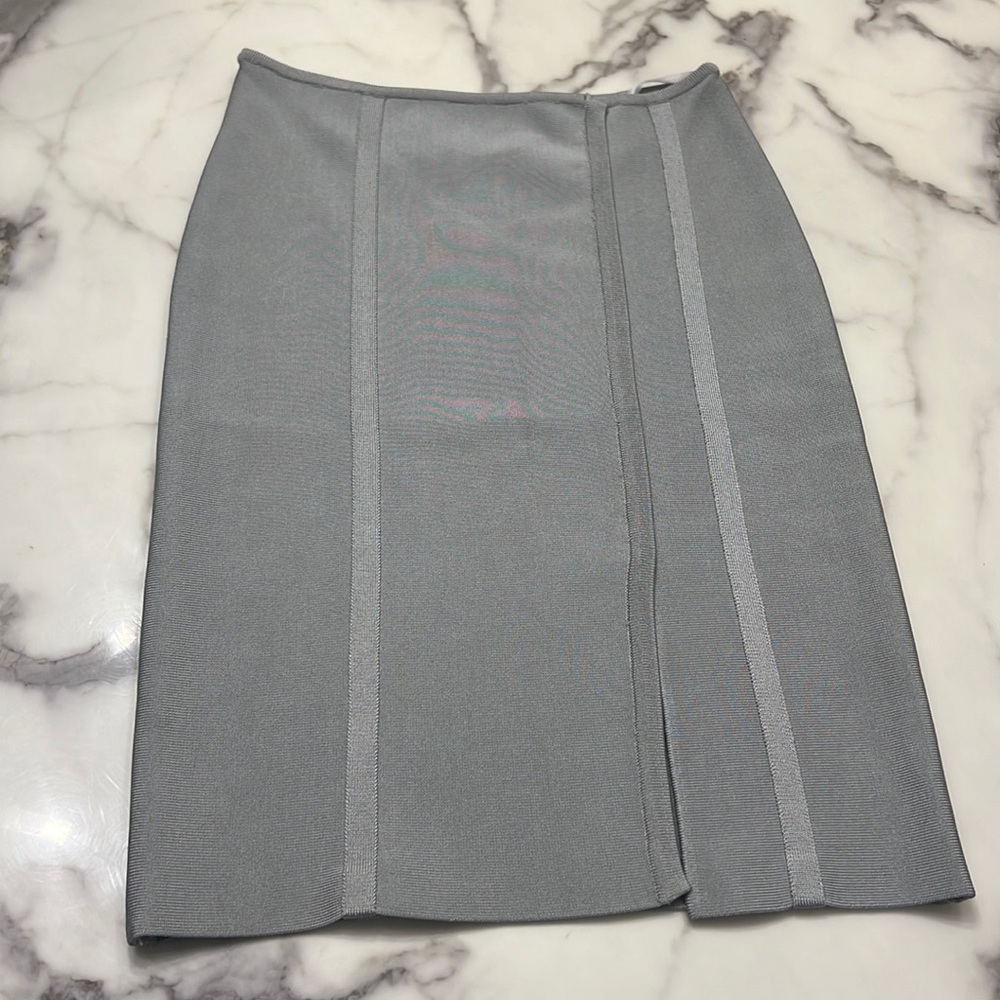 Elegant Gray Women's Skirt